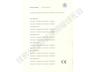 產(chǎn)品認(rèn)證證書